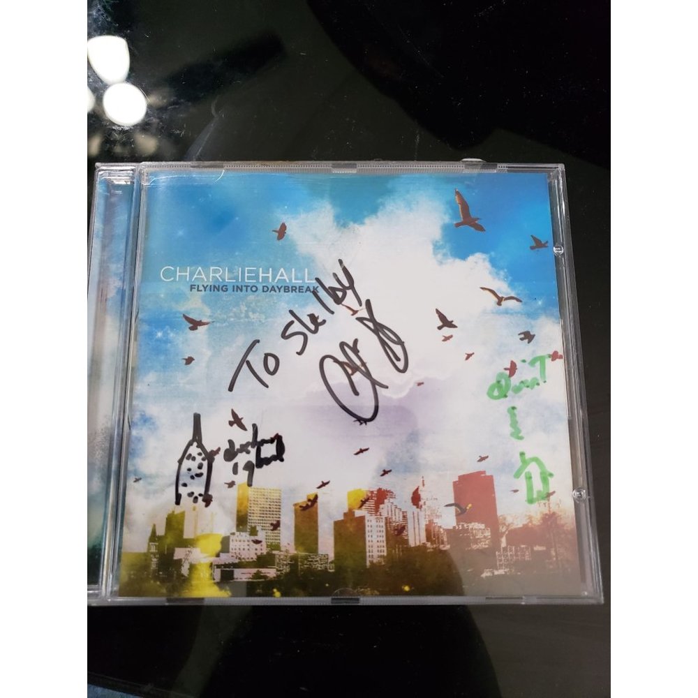 Charlie Hall Flying into Daybreak 2006 SIGNED AUTOGRAPHED CD